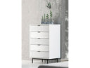 Valencia Contemporary White Chest