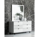 Valencia Contemporary White Dresser
