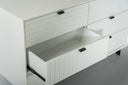 Valencia Contemporary White Dresser
