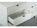 Valencia Contemporary White Dresser