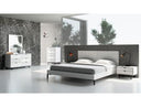 Valencia Contemporary White Bed