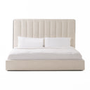 Valhalla - Contemporary White Fabric Bed