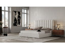 Tokyo - Contemporary Black and White Platform Bed