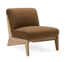 Harris - Modern Brown Fabric Bench w/ Storage