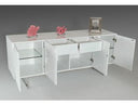 Gerald- Modern Brown Ash and Antique Cooper Buffet
