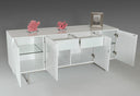 Vanguard Modern White Buffet