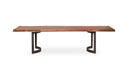 BENT DINING TABLE LARGE SMOKED