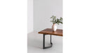 Bent Small Dining Table Brown