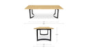 Bent Dining Table Small Oak