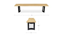 Bent Bench Extra Small Oak