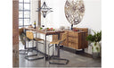 Bent Counter Table Brown