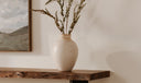 Bent Console Table Brown