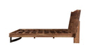 Bent King Size Bed Brown