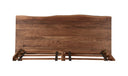 Bent King Size Bed Brown