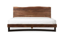 Bent King Size Bed Brown