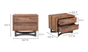 Bent Nightstand Brown