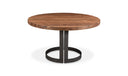 Bent Round Dining Table 54In Brown