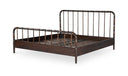 Vivian Queen Bed Dark Brown