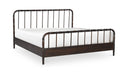 Vivian Queen Bed Dark Brown