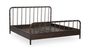 Vivian Queen Bed Dark Brown