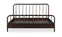 Vivian Queen Bed Dark Brown