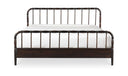 Vivian Queen Bed Dark Brown
