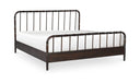Vivian King Bed Dark Brownn