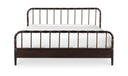 Vivian King Bed Dark Brownn