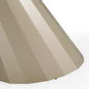 Vela - Modern Ceramic + Brass Console Table
