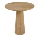 Velma - Modern Travertine Marble Coffee Table
