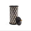 Versailles Black & White Canister