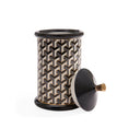 Versailles Black & White Canister