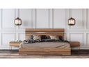Lorenzo Italian Modern Light Oak 4-Piece Bedroom Set