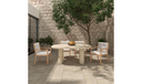 Warby Outdoor Dining Table Beige