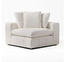 Vicki - Modern Off-White Fabric Modular Sectional Sofa