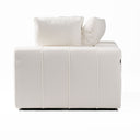 Vicki - Modern Off-White Fabric Modular Corner Seat
