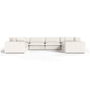Vicki - Modern Off-White Fabric Modular Sectional-8-Piece Sectional