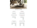 Vicki - Modern Off-White Fabric Modular Sectional Sofa