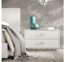 Victoria - Modern White Crocodile Dresser