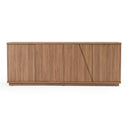 Victoria - Italian Modern Walnut Caracalla Buffet