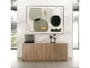 Victoria - Italian Modern Walnut Caracalla Buffet