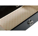 Victoria Modern Black Crocodile Dresser