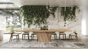 Victoria - Italian Modern Walnut Caracalla Extendable Dining Table
