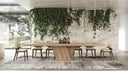 Victoria - Italian Modern Walnut Caracalla Extendable Dining Table