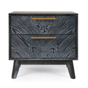 Diana - Modern Grey Ash Nightstand