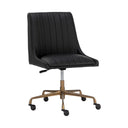 Vintage Black Office Chair Halden by Matho Sun