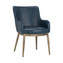 Vintage Blue Dining Armchair Franklin by Matho Sun