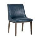 Vintage Blue Dining Chairs set of 2 Halden by Matho Sun