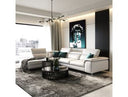 Viola - Italian Contemporary Cognac Leather Right Facing Sectional Sofa