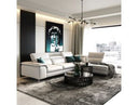 Viola - Italian Contemporary Cognac Leather Left Facing Sectional Sofa
